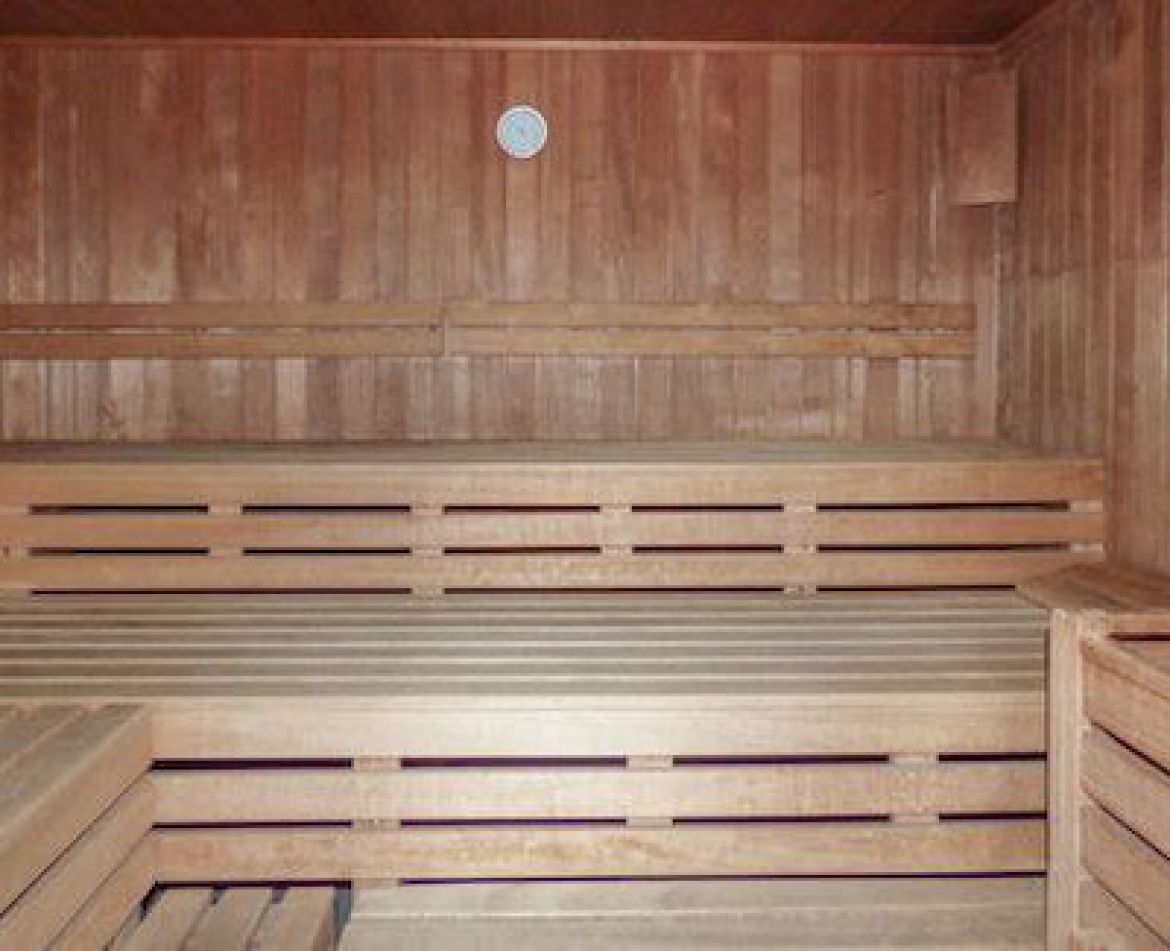 Finnische Sauna des Feriendorf Schwarzholz