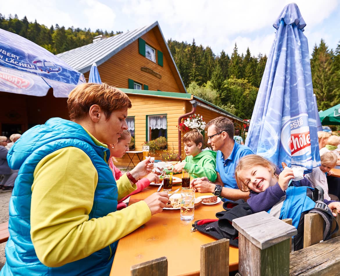 Brotzeit in Bayerischen Wald