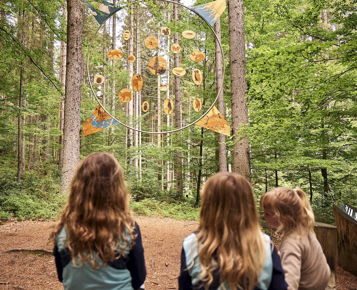 Walderlebnisweg im Familienurlaub im Bayerischen Wald