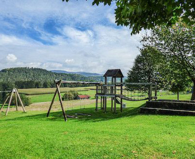 Spielgelände im Feriendorf Schwarzholz