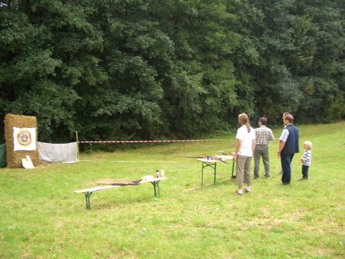 Bogenschießen im Naturcamp