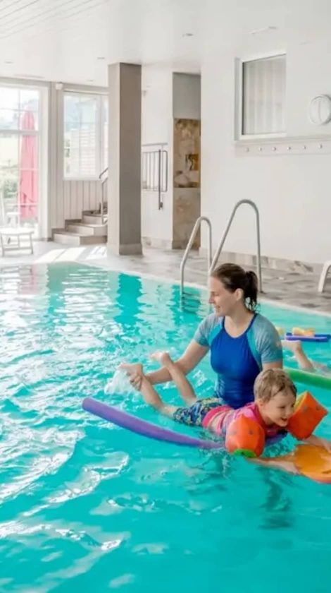 Familienurlaub mit Kinder-Schwimmkurs