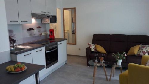 Küche in der Ferienwohnung